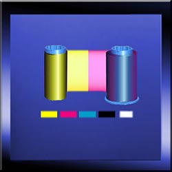 YMCKO Colour Ribbon - Zebra ID Card Ribbons